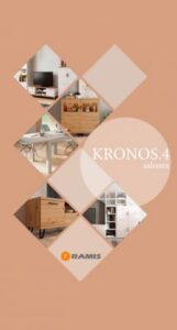 Portada del catálogo de salones Kronos 4 de Muebles Ramis