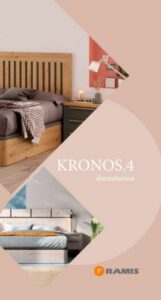 Portada del catálogo de dormitorios Kronos 4 de Muebles Ramis